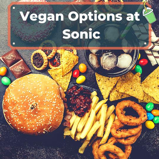 Vegan options at sonic