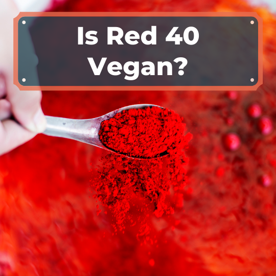 Is Red 40 Vegan