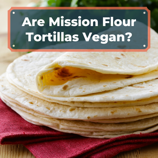 Are Mission Flour Tortillas Vegan